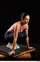 Woman White Female Studio Poses